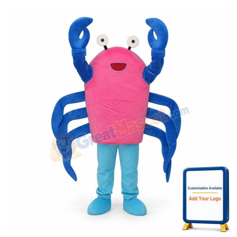 Crab Mascot Adult Costume