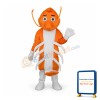 Long Moustache Lobster Mascot Adult Costume