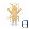 Light Yellow Long-Whiskered Lobster