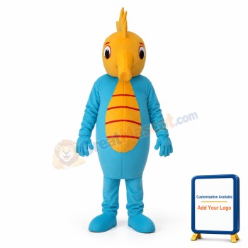 Old Hippocampus Mascot Adult Costume