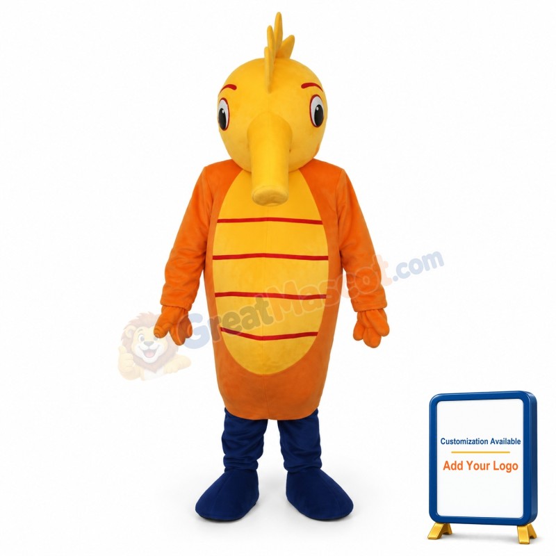 Sea Horse Mascot Adult Costume