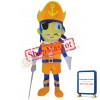 Affordable Pirate Boy Mascot Costume