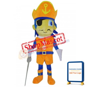 Pirate Boy Mascot Costume