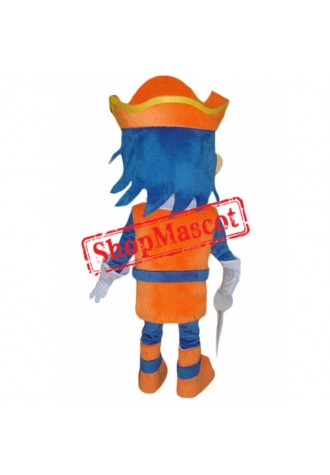 Affordable Pirate Boy Mascot Costume
