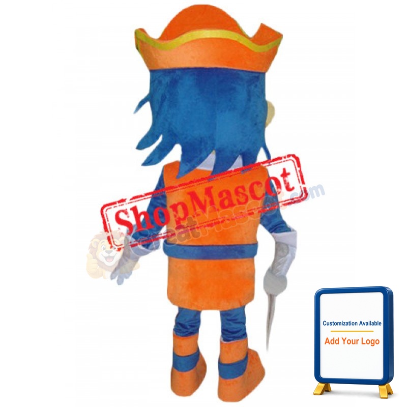 Affordable Pirate Boy Mascot Costume