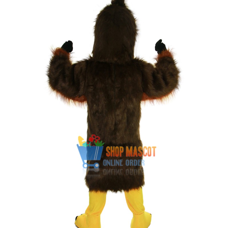 Cute Majestic Hawk Mascot Costume