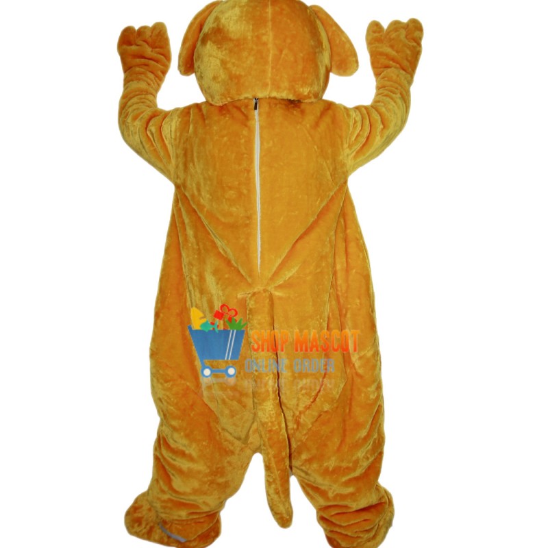 Brown Dog Mascot Costume