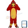 Red Road Runner Mascot Costume