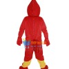Red Road Runner Mascot Costume