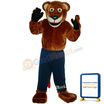 Cute Leopard Mascot Costume