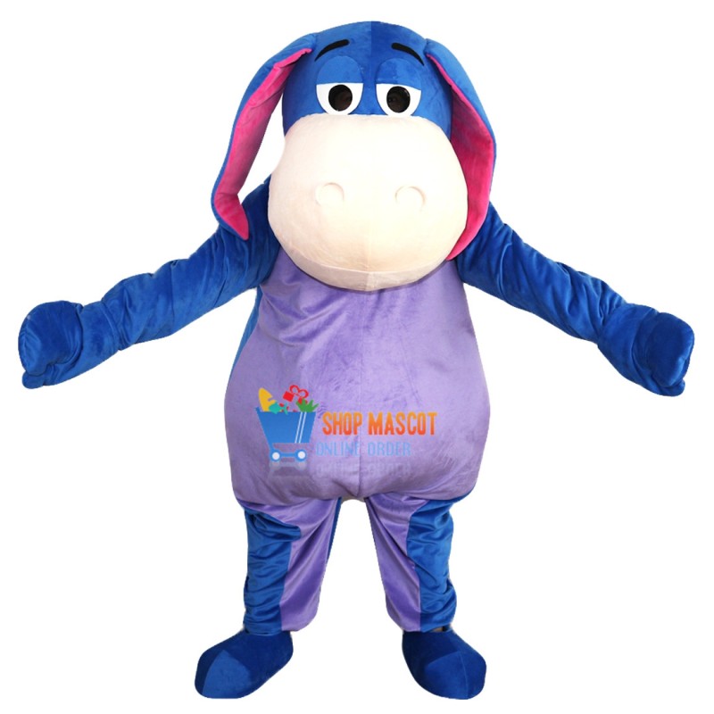 Eeyore Donkey Mascot Costume Adult Costume