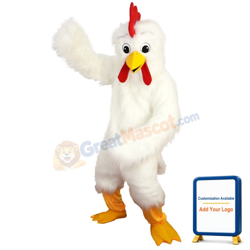 Funky Chicken Mascot Costume Adult Costume