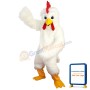 Funky Chicken Mascot Costume Adult Costume