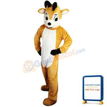 Christmas Deer Mascot Costume Adult Costume