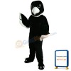 Black Baby Eagle Mascot Costume Adult Costume