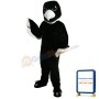 Black Baby Eagle Mascot Costume Adult Costume