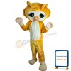 Cartoon Petshop Cat Mascot Costume Adult Costume