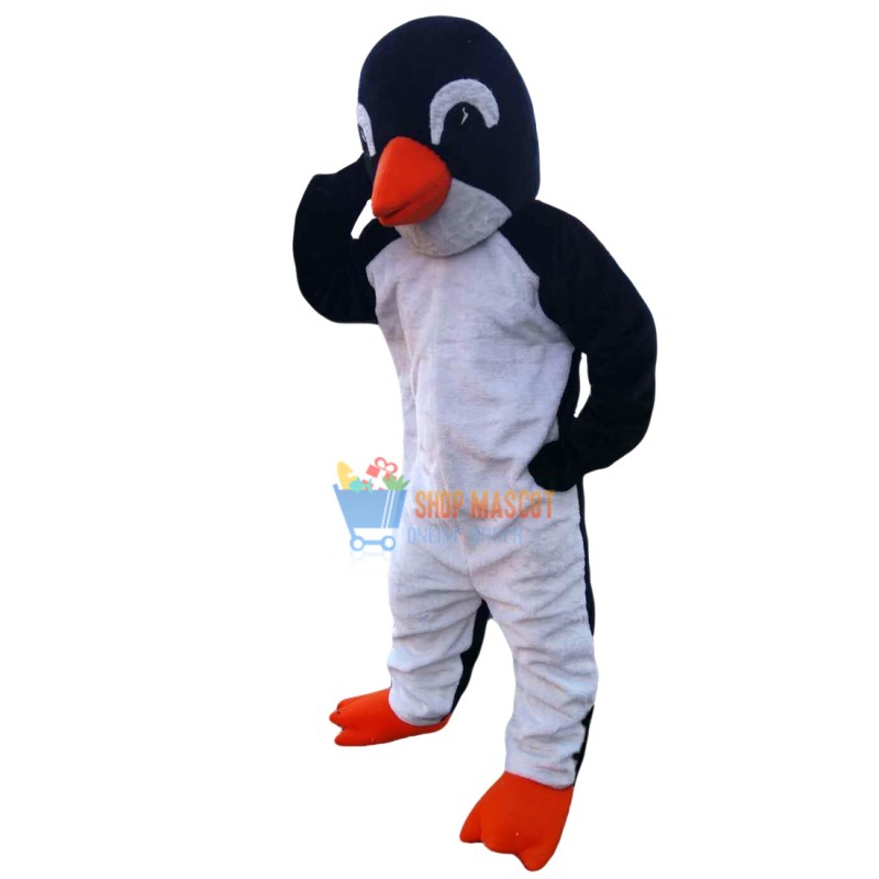 Plush Penguin Mascot Costume