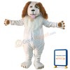Plush Wizard Dog Mascot Costume