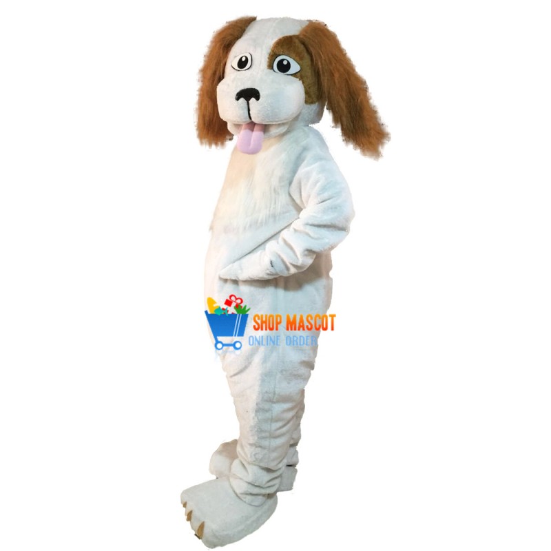 Plush Wizard Dog Mascot Costume