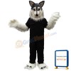 Plush Wolf Husky Mascot Costume