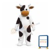 Cow Mascot Costume Halloween Cosplay Party Dress