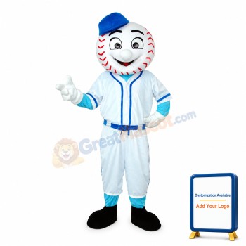 Baseball Man Adult Mascot Costume