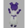 PurpleGirl Adult Mascot Costume