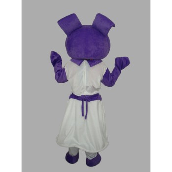PurpleGirl Adult Mascot Costume