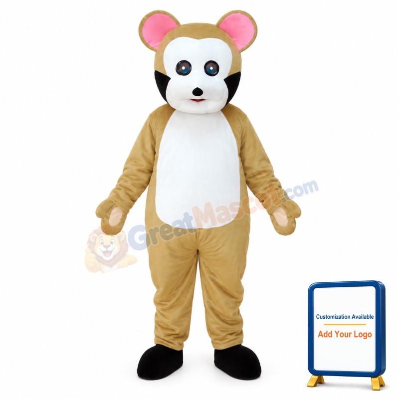 Leopard Cat Adult Mascot Costume