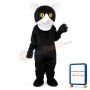 Black Little Cat Adult Mascot Costume