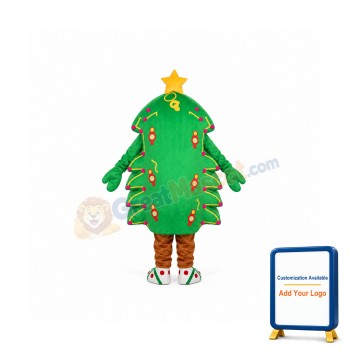 Christmas Tree Mascot Adult Costume