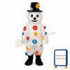 Flower Snowman Mascot Adult Costume