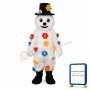 Flower Snowman Mascot Adult Costume