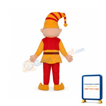 French Clown Mascot Adult Costume