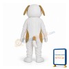 Brown and White Dog Adult Mascot Costume