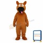Brown Dog Mascot Adult Costume