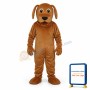 Golden Dog Mascot Adult Costume