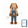 2nd Version Lucky Dog Mascot Adult Costume