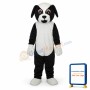 Black Dog Mascot Adult Costume