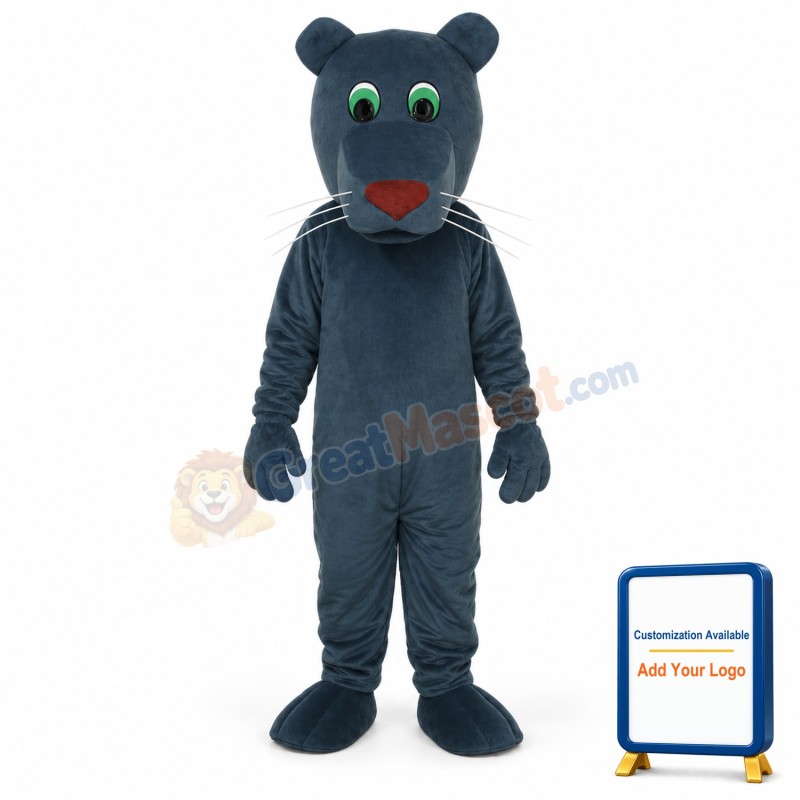 Black Mouth Dog Mascot Adult Costume