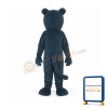 Black Mouth Dog Mascot Adult Costume
