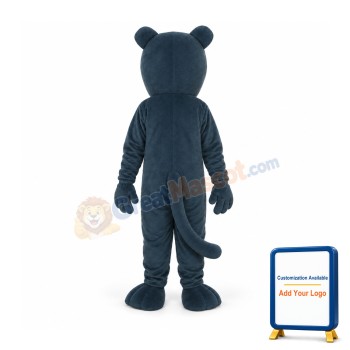 Black Mouth Dog Mascot Adult Costume