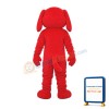 Black Nose Rooney Red Dog Mascot Adult Costume