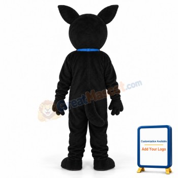 Black Scooby-Doo Mascot Adult Costume