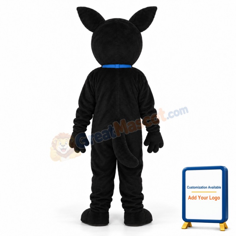 Black Scooby-Doo Mascot Adult Costume