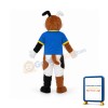 Mitt Dog Mascot Adult Costume
