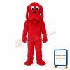 Red Dog Mascot Adult Costume Free Shipping
