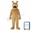Grey Dog Mascot Adult Costume
