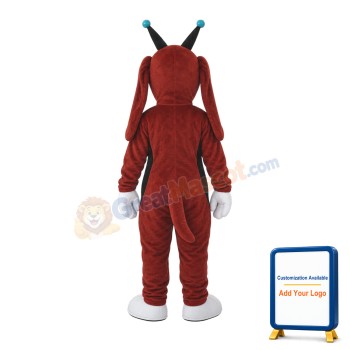 Revised Basset Dog Mascot Adult Costume